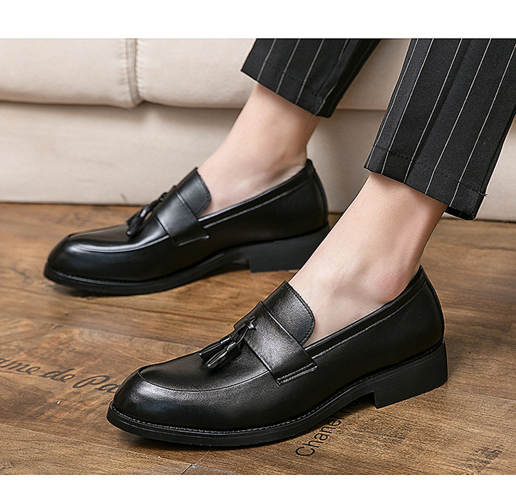 Formales Lackleder für Herren und Damen, bequemes Hochzeits- und Abendschuhwerk_voghion.com