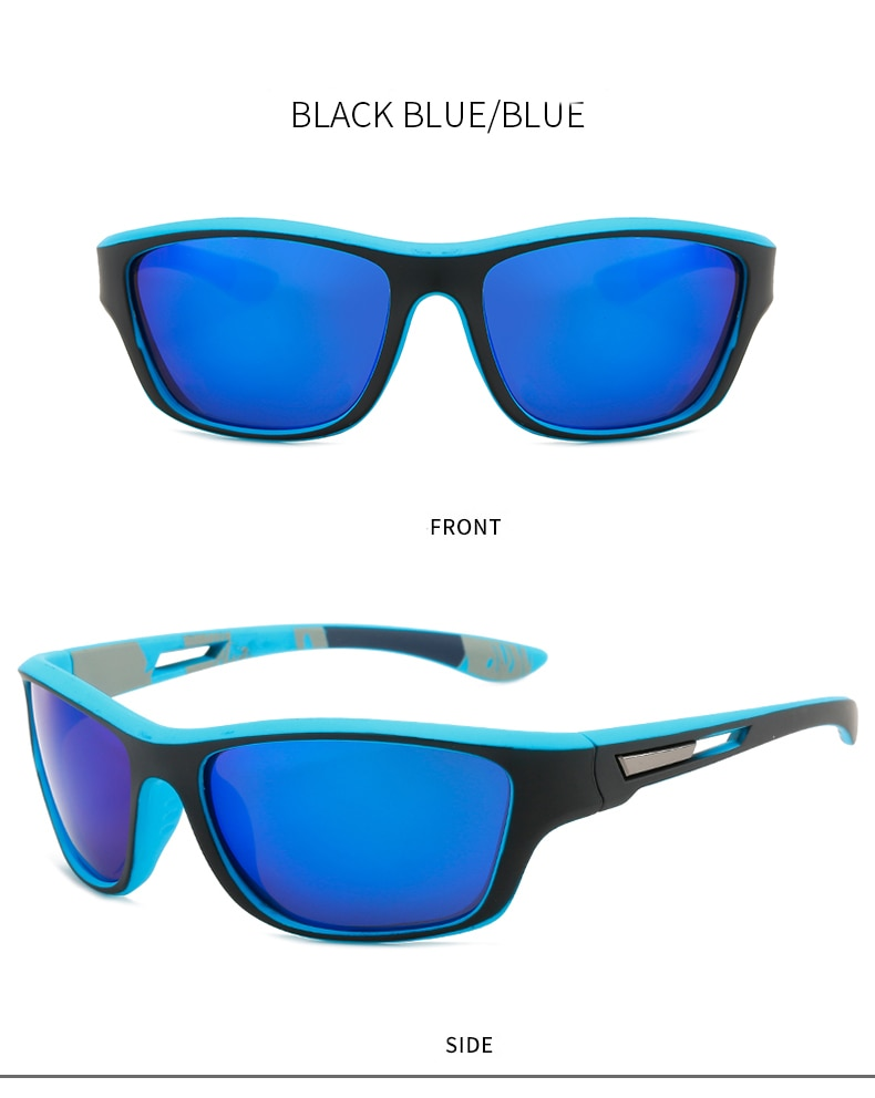 Herren Polarisierte Sonnenbrille Klassisch Autofahren Retro Reise Radfahren Unisex Brille 2023_voghion.com