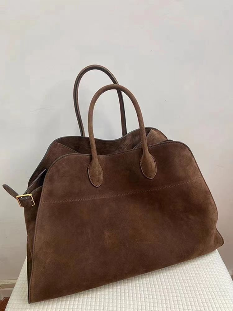 Torba typu tote dla kobiet, nowa, jesienno-zimowa, wysokiej klasy design, niszowy design, duża pojemność, torebka retro do dojazdów do pracy_voghion.com