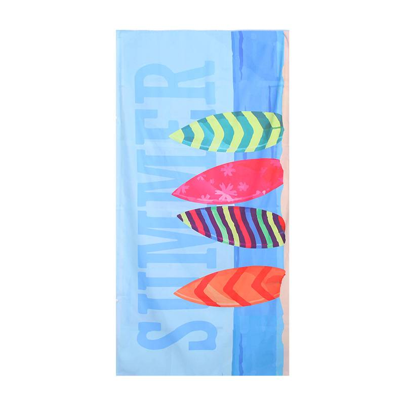 Ultra-Soft Microfiber Beach Towel – Quick-Dry, Absorbent & Sand-Resistant For Swimming, Sunbathing & Travel (Double-Sided Print, Lightweight)_voghion.com