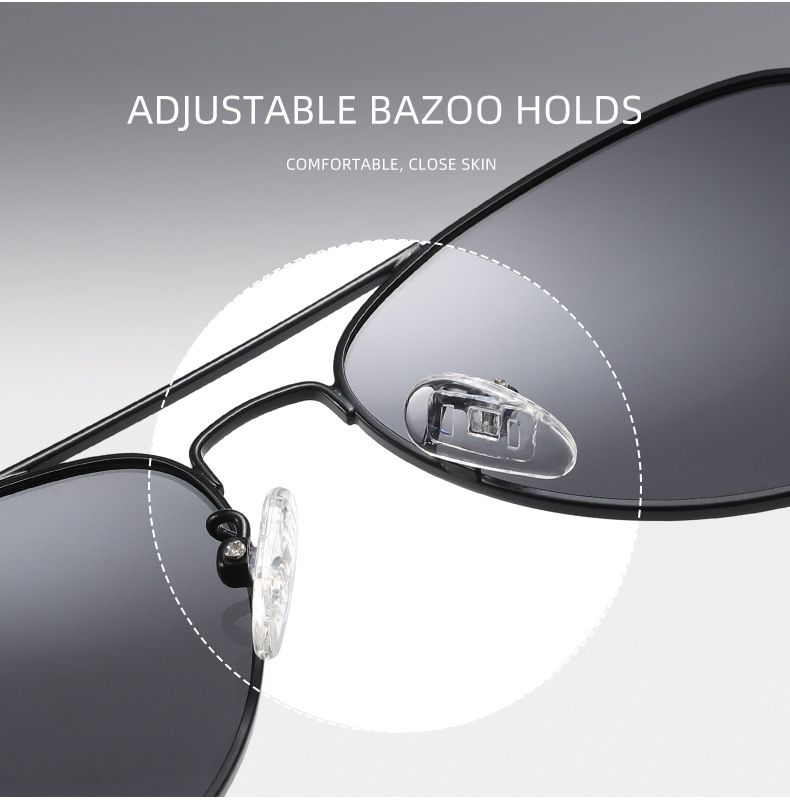 Occhiali da sole polarizzati unisex Vintage Toad in metallo Occhiali da sole polarizzati per bambini Ragazzi e ragazze condividono gli occhiali genitore-figlio_voghion.com