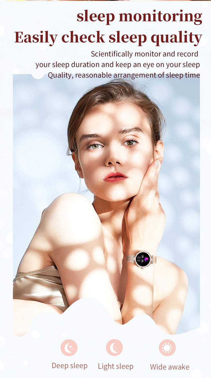 NX17 Pro Smart Watch Damen Bluetooth Anruf Herzfrequenz_voghion.com