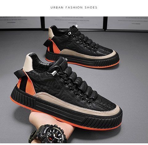 Spring New Breathable Canvas Men's Versatile White Thick-Soled Sports Casual Sneakers Trendy Shoes_voghion.com