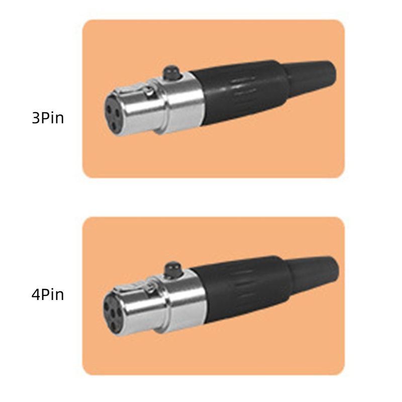 Tragbares 3- und 4-poliges kabelgebundenes Saxophon-Mikrofon im Clip-on-Design, omnidirektional, geeignet für verschiedene Instrumente_voghion.com