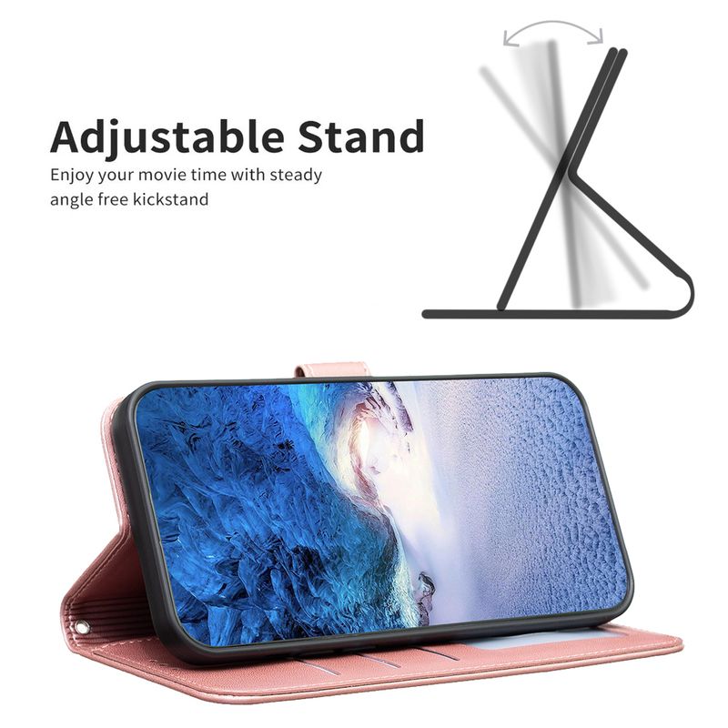 Plånbok med kortfack, magnetiskt spänne, läderfodral för Honor 5G 90 Pro X50i X6A X7A X7B X8B X9B Magic 6 Lite_voghion.com