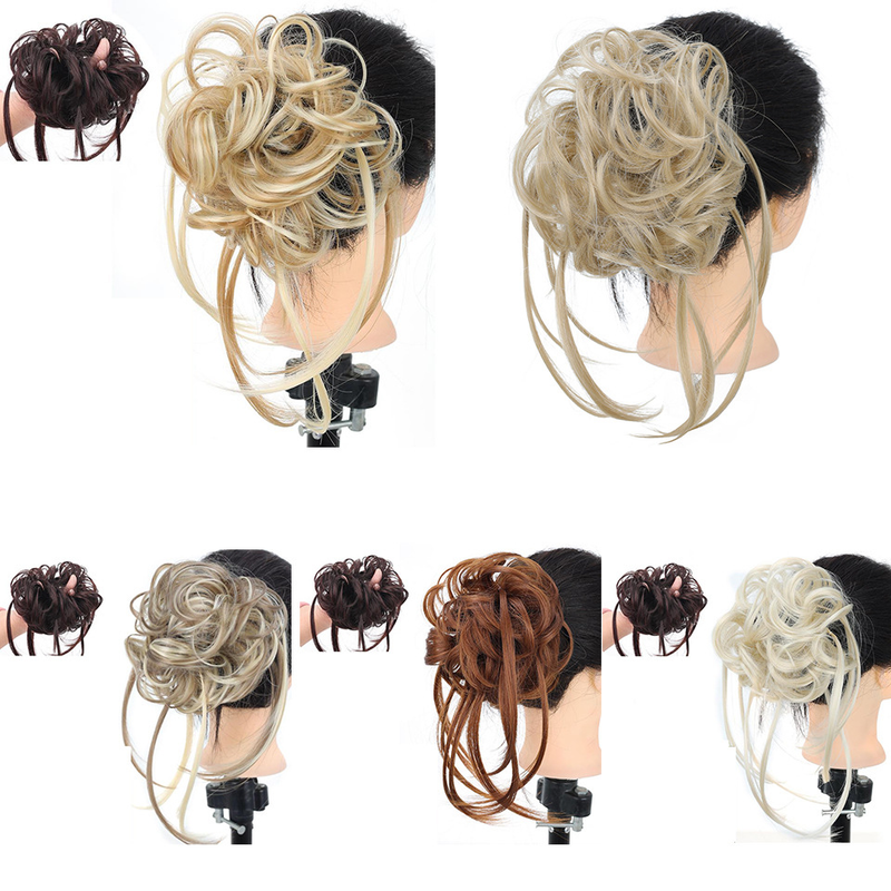 Fasce per capelli naturali soffici e soffici in seta intrecciata ad alta temperatura da donna per capelli sintetici, comfort quotidiano_voghion.com