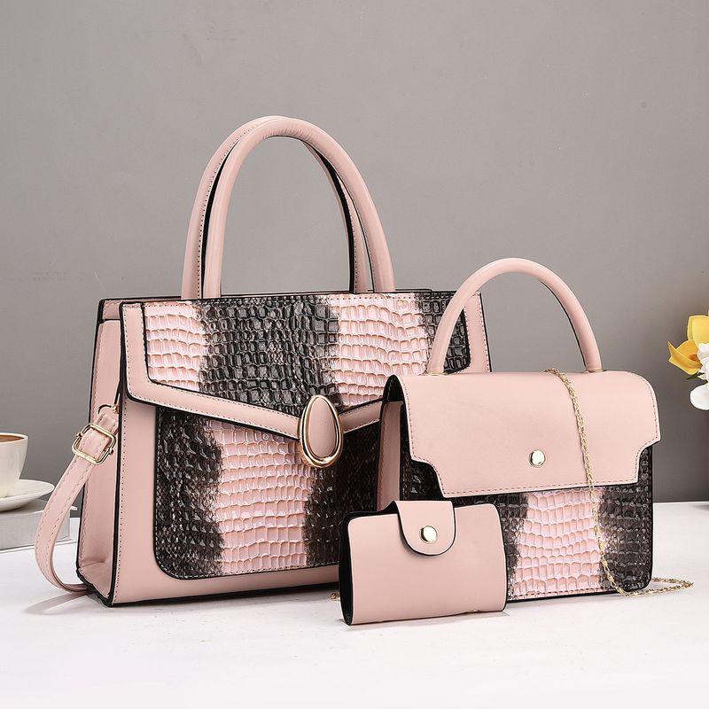 Mother's Day Gift Bag Women's Commuter Vintage Large Capacity Shoulder Bag Premium Multi-piece Set Tote_voghion.com