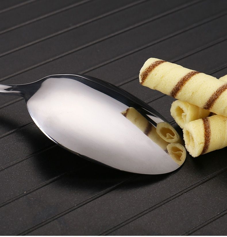 Outdoor-Edelstahl-Geschirrset, tragbarer, hochwertiger Grillteller für Reisen und Camping, Grillzange, Messer, Gabeln und Löffel_voghion.com