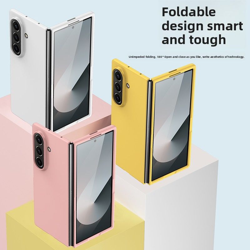Phone Case For Samsung Galaxy Z Fold 7 6 5 3 4 Zfold7 Protective Cover Candy Cute Slim Skin Fell Hard_voghion.com