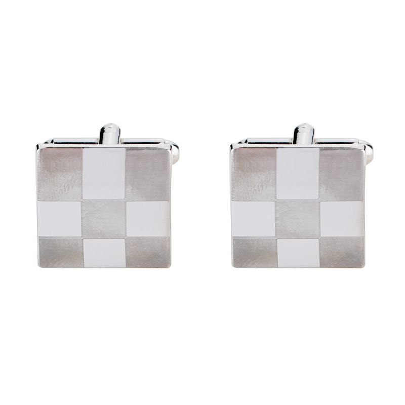 Beliebte zubehör, heißer verkauf, gestreiften plaid laser manschettenknöpfe, modische männer_voghion.com