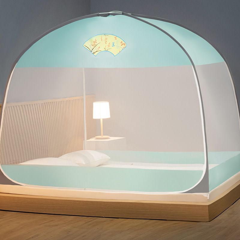 Zanzariera per Yurta Estiva, Installazione in Camera da Letto per Bambini, Anti-caduta, Pieghevole, Rimovibile_voghion.com