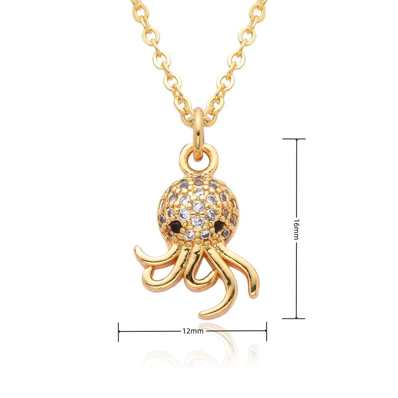 Női ékszer szett divatos új termék mikro berakásos cirkon kecskefej divatos személyiség állatfej medál nyaklánc_voghion.com