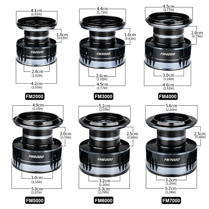 Metal Spinning 5.2:1 3+1BB Lure Sea Line Anchor Long Casting Fishing Reel_voghion.com