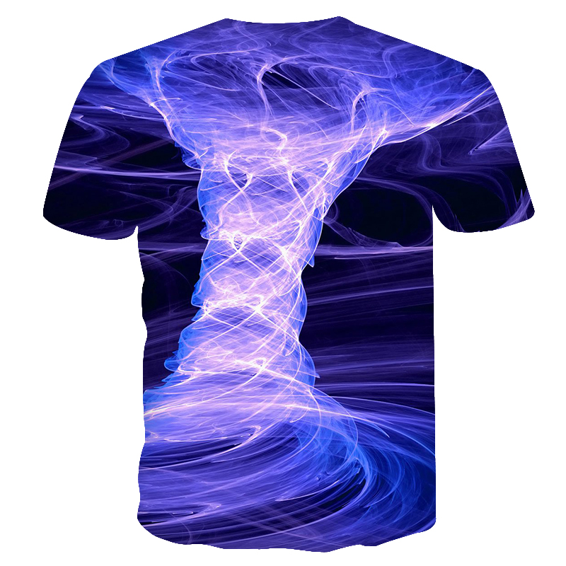 Meeste moodne 3D-prinditud suvine lühikeste varrukatega Venom T-särk, naiste ülisuur Harajuku T-särk_voghion.com