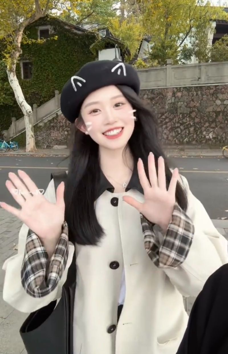 Mantel Für Frauen 2025 Frühling Und Herbst Neue Kleine Größe Casual Hepburn Stil High-end-Gefühl_voghion.com