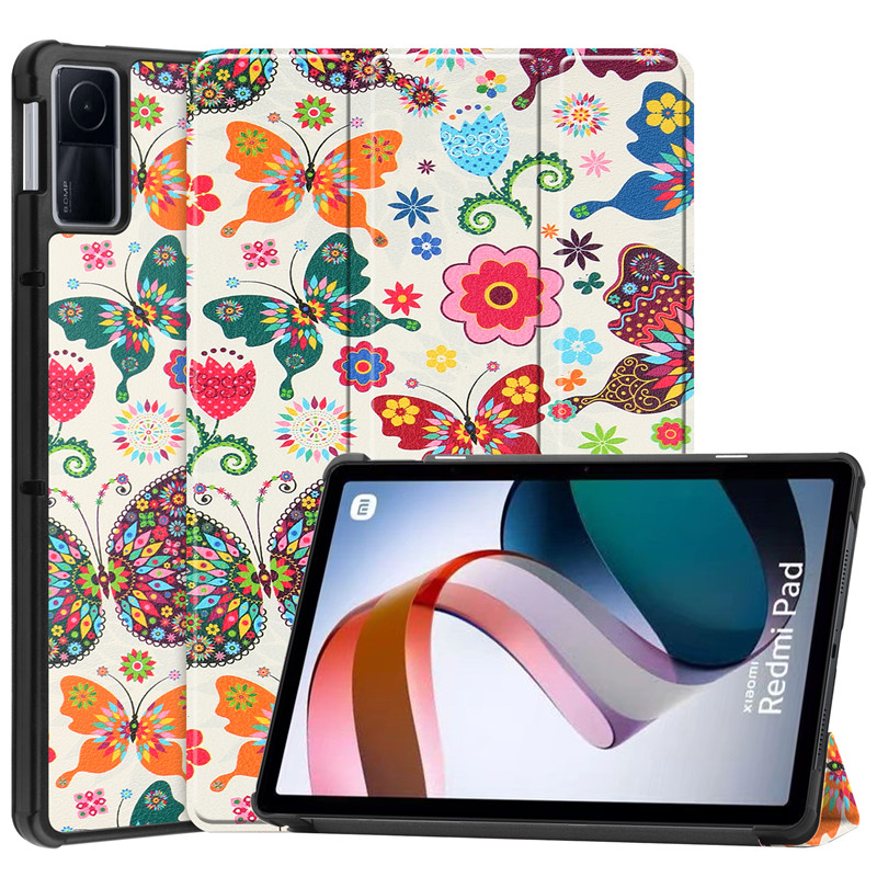 Tablet Cover For Funda Xiaomi Redmi Pad Case 10.61" Smart PU Leather Magnetic Shell For Coque Redmi Pad 10.61 2022 Case + Stylus_voghion.com