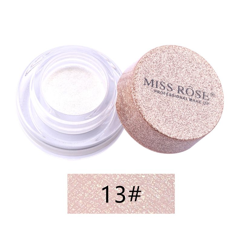 MISS ROSE Mermaid Eyeshadow Glitter Colorful Jincong Eyeshadow Bling Highlight Cream Face Highlight Liquid Glitter_voghion.com