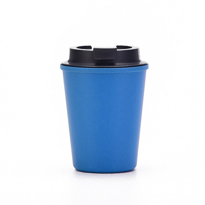 Tasse à eau double couche portable, mini tasse à café en paille de blé, tasse à arôme de blé portable à la mode et simple pour voiture_voghion.com