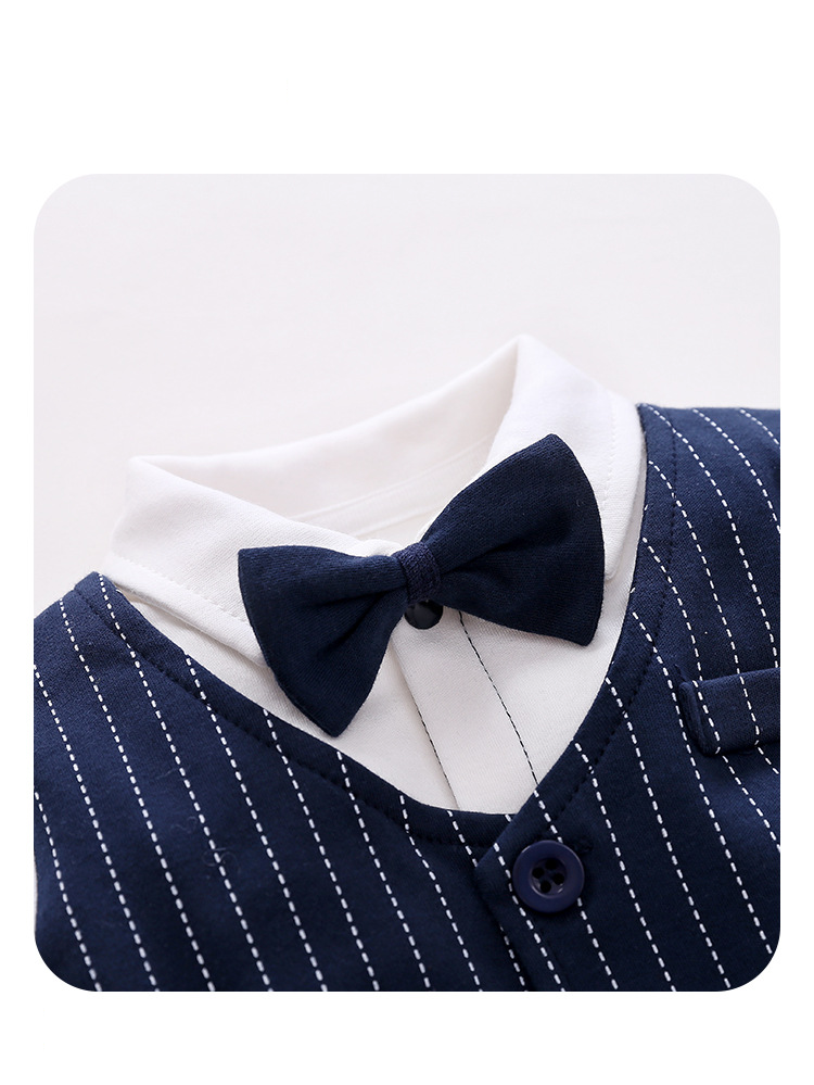 Abbigliamento per bambini Primavera gentiluomo ragazzo vestiti per bambini tutina per neonati_voghion.com