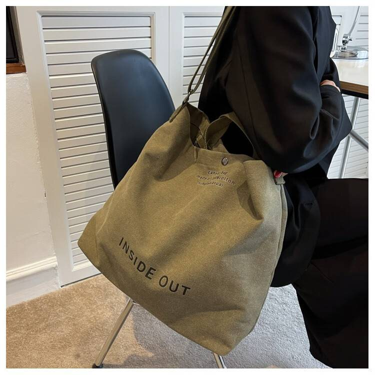 Borsa a tracolla di lusso in tela da donna Nobility, borsa casual da lavoro a tracolla, con ricamo a forma di sole._voghion.com