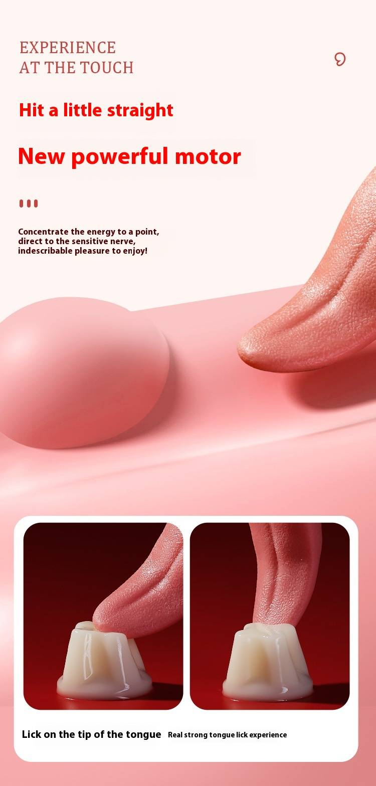 Tongue Vibrator Tongue AV Vibrator Heating Female Adult Sex Toy Simulation Vibrator_voghion.com
