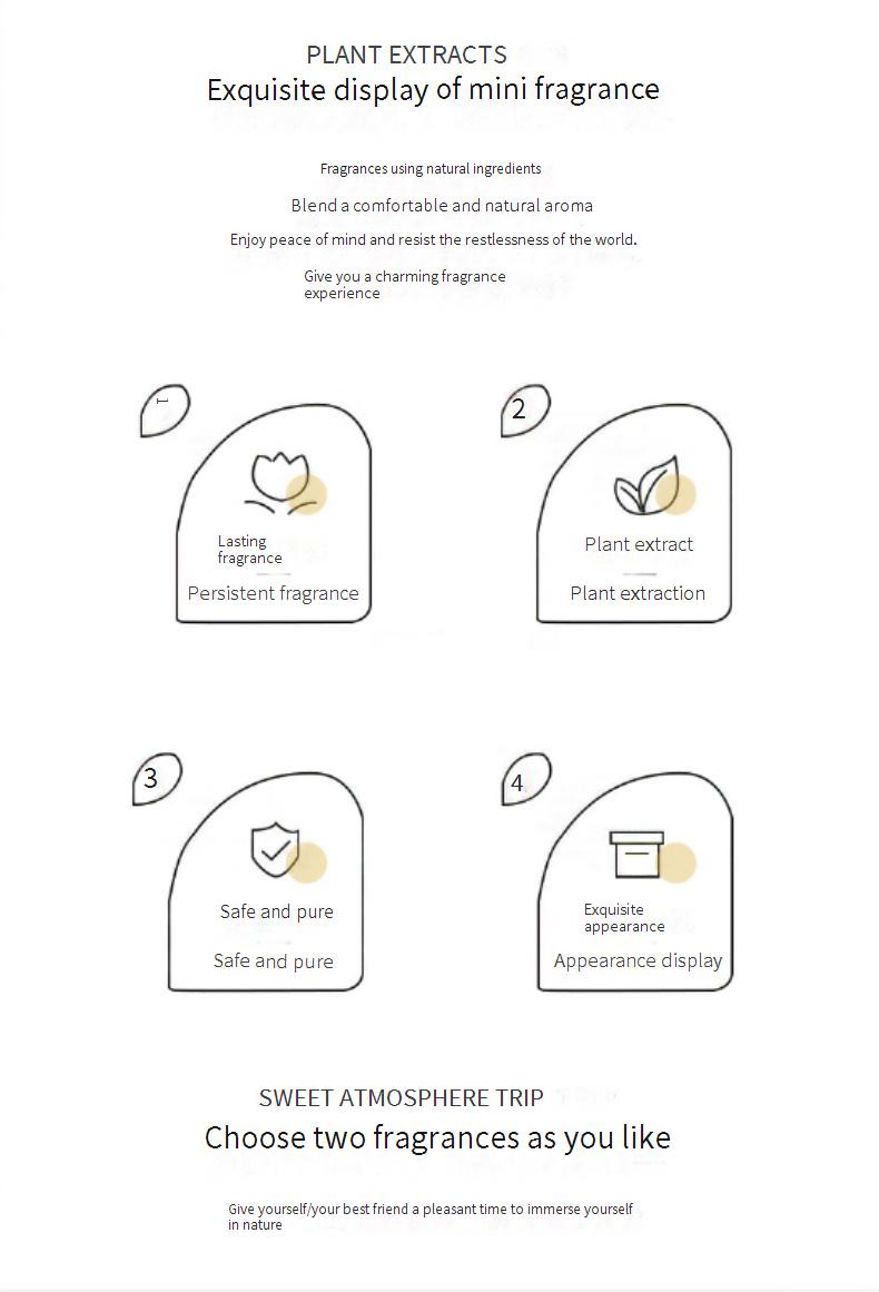 Eau de toilette Meiton Morning Dew Cherry Morning Dew Orange Eau de toilette pour femme Petit charme Parfum naturel longue durée_voghion.com