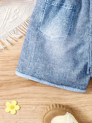 Vêtements pour enfants filles été shorts costume 2024 nouveau enfants fronde décontracté élégant deux pièces costume_voghion.com