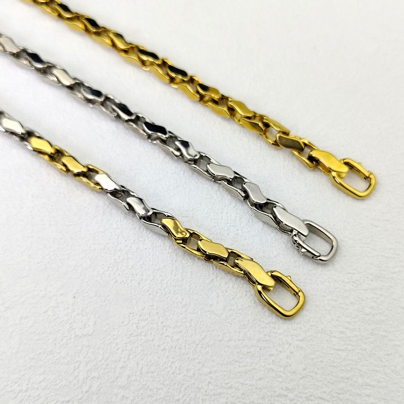 Acciaio inossidabile 6MM largo acciaio inossidabile coppia personalità Hip Hop catena braccialetto uomo_voghion.com