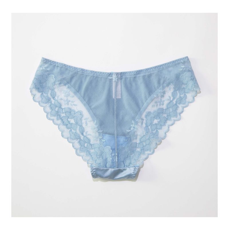Damenbekleidung Unterwäsche Spitze sexy atmungsaktiv und komfortabel große Größe Dreieck hochelastischen Satin_voghion.com