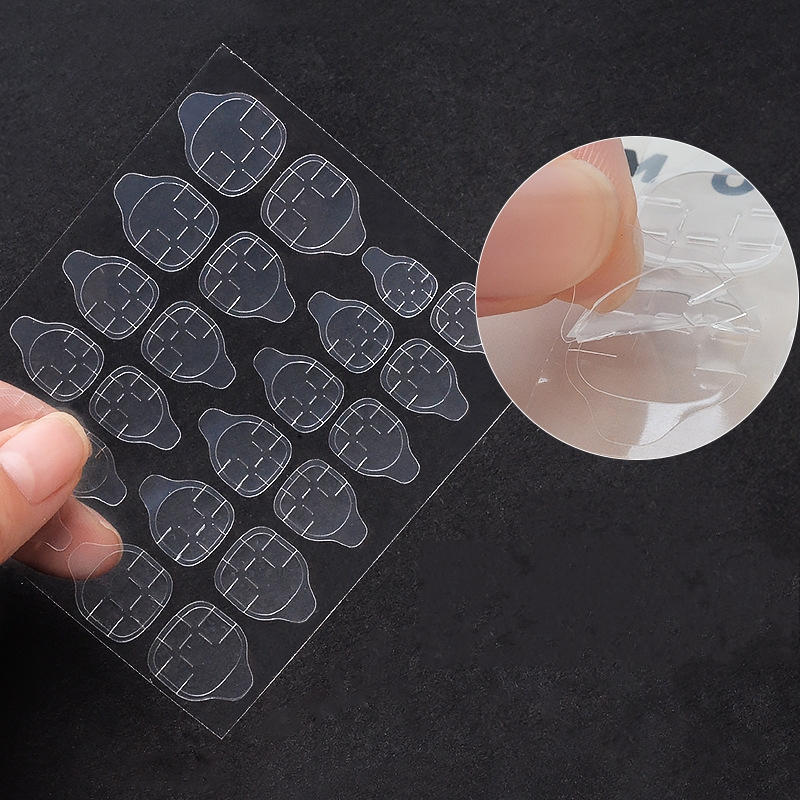 Double-Side Nail Waterproof Jelly Glue False Nails Adhesive Tabs Sticker for Press on Fake Nail Tips Jelly s_voghion.com