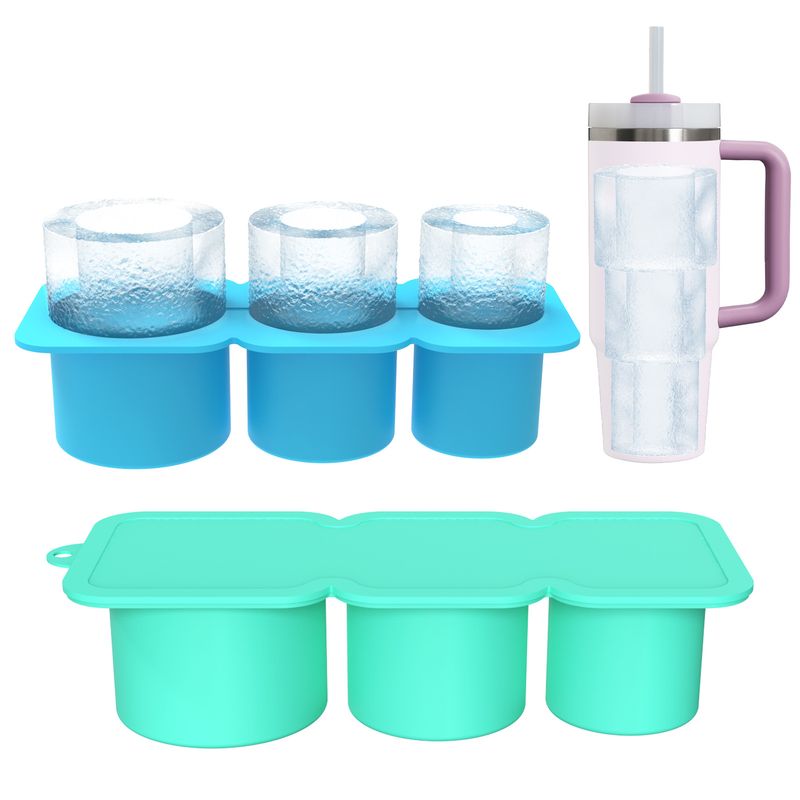 Home Furniture New Product Ice Tray Ice Tray Ice Mold Silicone Ice Tray Suitable For 30oz/40oz_voghion.com