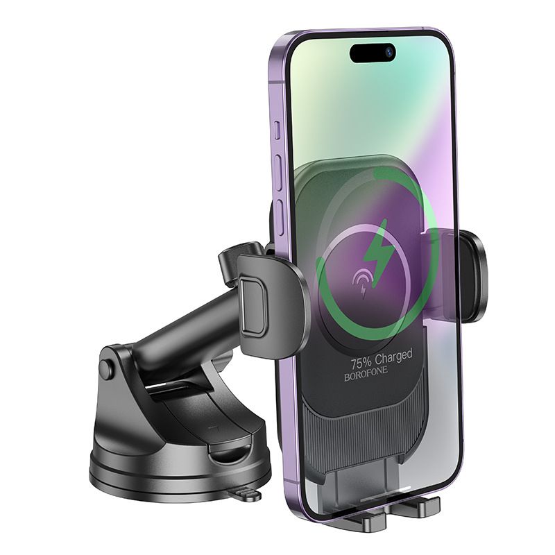 Music Festival BH203/BH204 kabelloser Schnelllade-Telefonhalter für Autonavigation_voghion.com