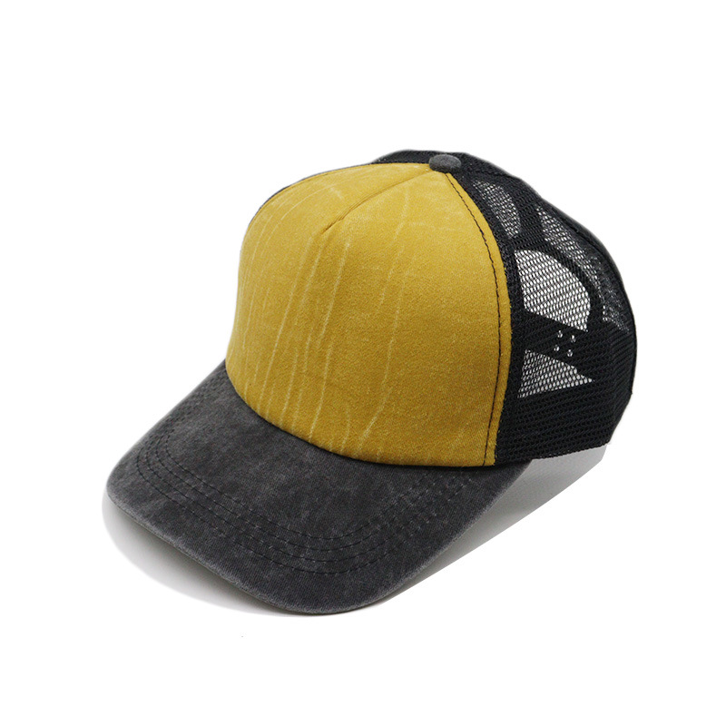 New Custom  Mesh Baseball Cap for Women Men Embroidery Picture Print Hat Summer Sun Hats Unisex Fluorescence Snapback_voghion.com