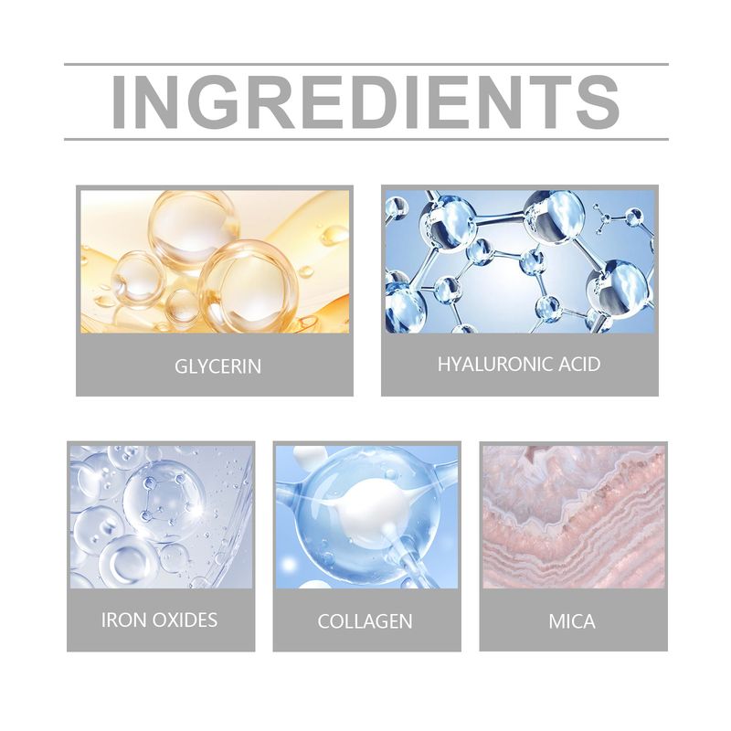 EELHOPE Collagen Moisturizing Natural Blush Lipstick Highlight Makeup Stick_voghion.com