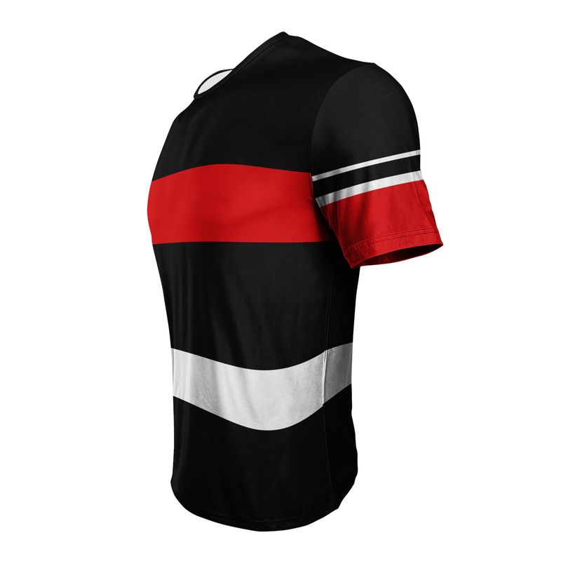 2025 Modern Mens Graphic T Shirt Stripe Geometry Design Summer Streetwear Short Sleeve Tee Hipster Harajuku Style Breathable Cot_voghion.com