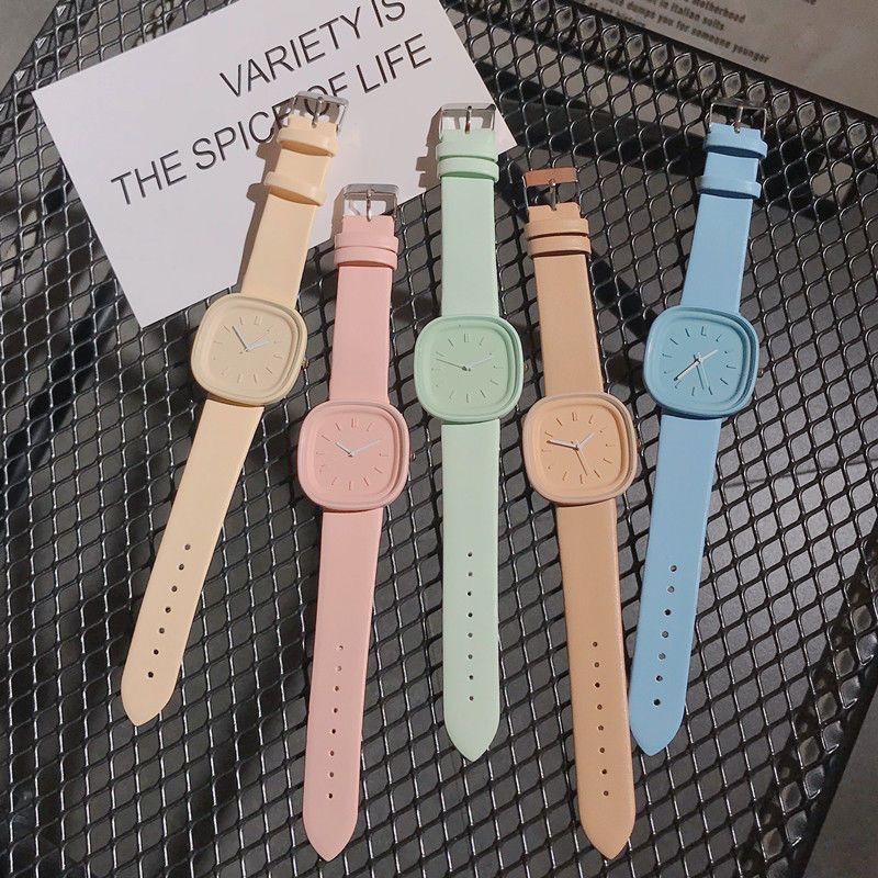 Orologi per bambini, orologio color tè al latte, orologio di alto valore, orologio estivo per studenti, serie Forest, orologi semplici, piccoli e freschi, dal design di nicchia, per scuole medie_voghion.com