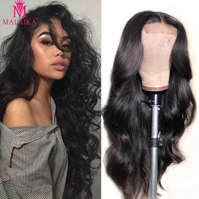 13x4 Front Lace Human Hair Wig Body Wave _voghion.com