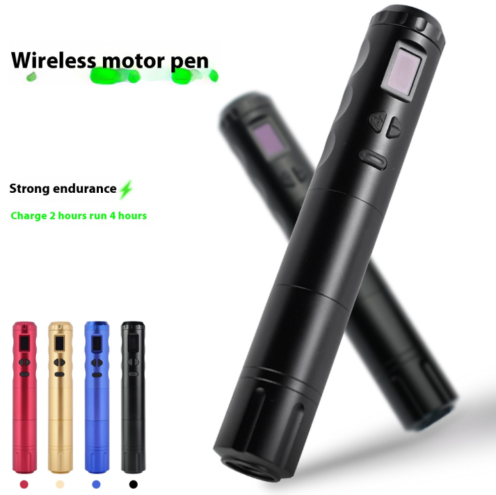 Wireless Motor Cut Line Fog Hine Tattoo Battery Pen Set Tattoo Tools_voghion.com