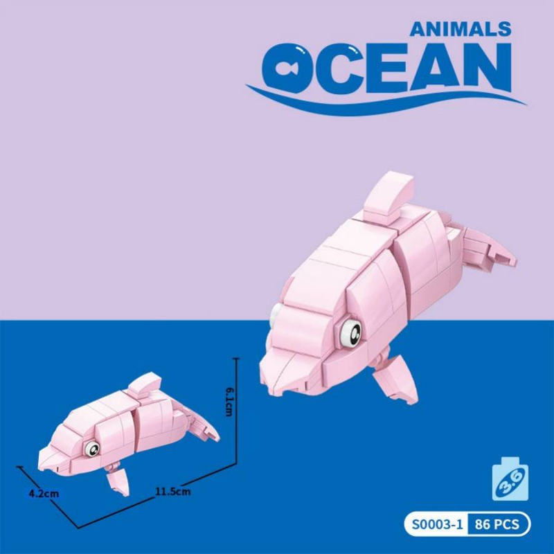 Set de 9 mini blocuri de construcție cu desene animate - Colecție de pisici drăguțe, animale marine și insecte | Jucării educaționale creative DIY pentru copii | Cadou decor pentru birou_voghion.com