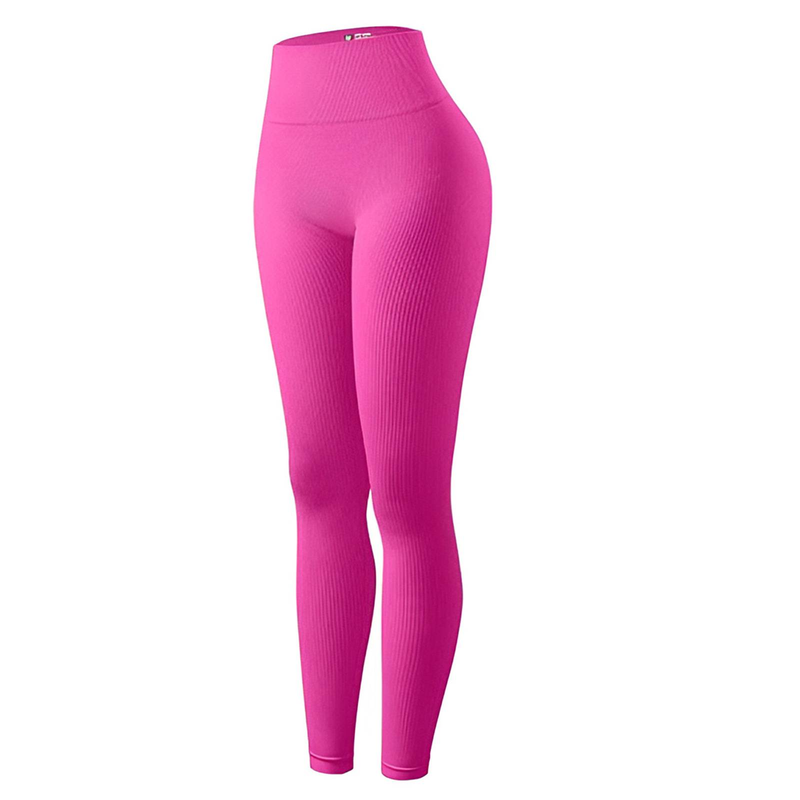High-Waisted Seamless Yoga Pants For Women - Stretchy Workout Leggings With Moisture-Wicking Fabric, Comfortable Gym Tights For Running_voghion.com