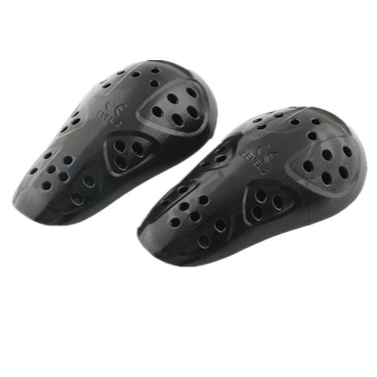 Set di protezioni per pantaloni da motociclista - Protezioni per ginocchia e fianchi ispessite in 4 pezzi, imbottitura in schiuma nera, assorbimento degli urti migliorato_voghion.com