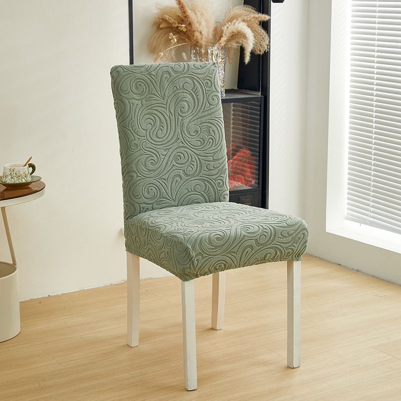 Coprisedie universali elasticizzate, coprisedie da pranzo a copertura totale, tessuto in poliestere antiscivolo e resistente, design geometrico moderno_voghion.com