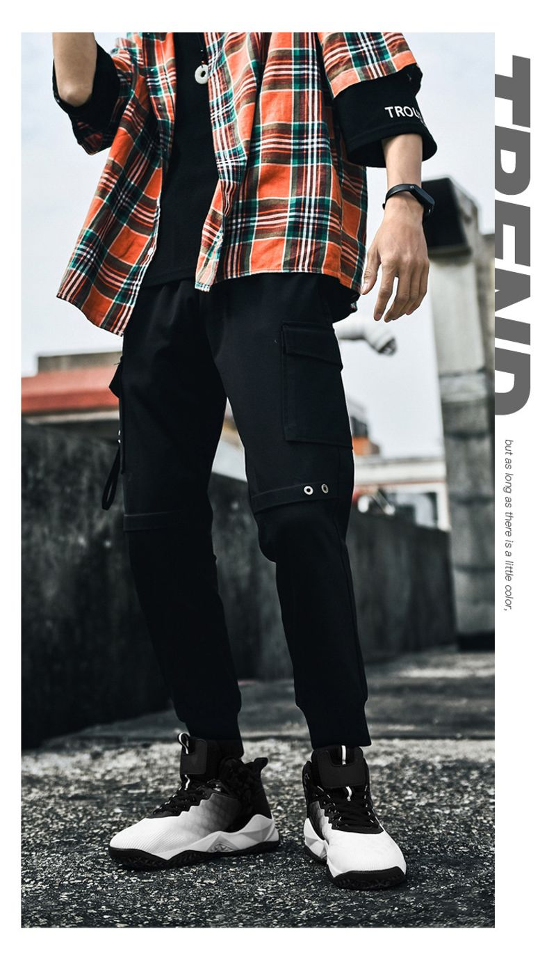 NIOHE Męskie codzienne wysokie buty do koszykówki na zewnątrz, cztery pory roku, praktyczne, profesjonalne buty sportowe_voghion.com