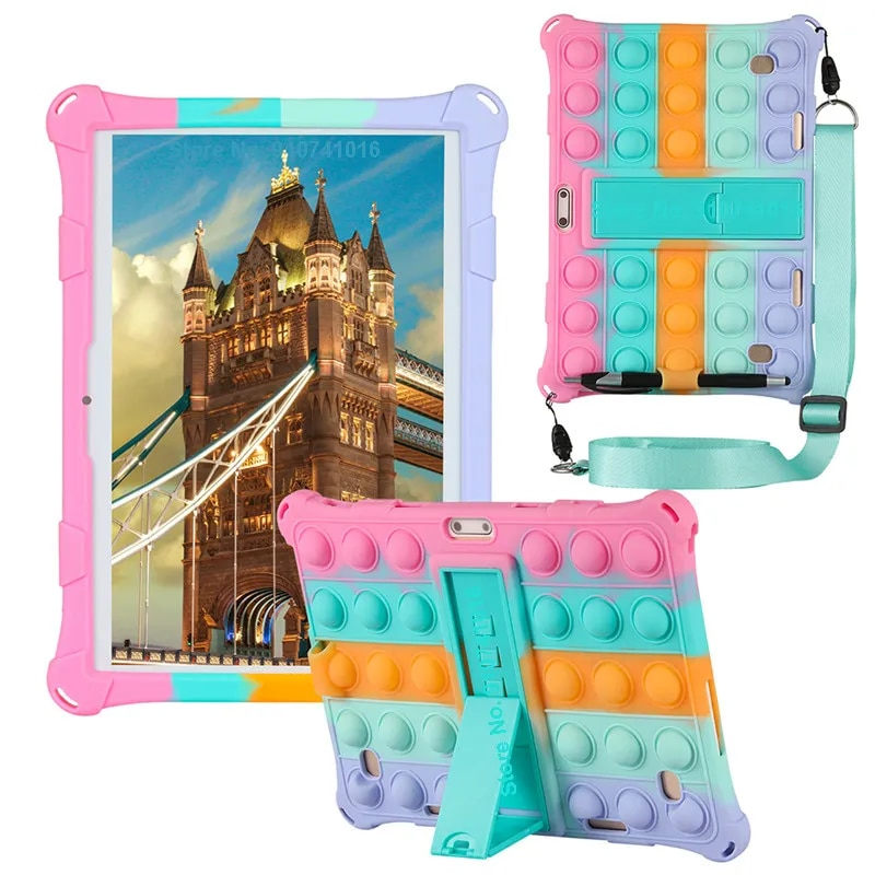 Soft Bubble Silicon Case P20hd M40 Pro M40Pro Protective Cover For 2020 Teclast P20 P40 HD 10.1inch Tablet_voghion.com