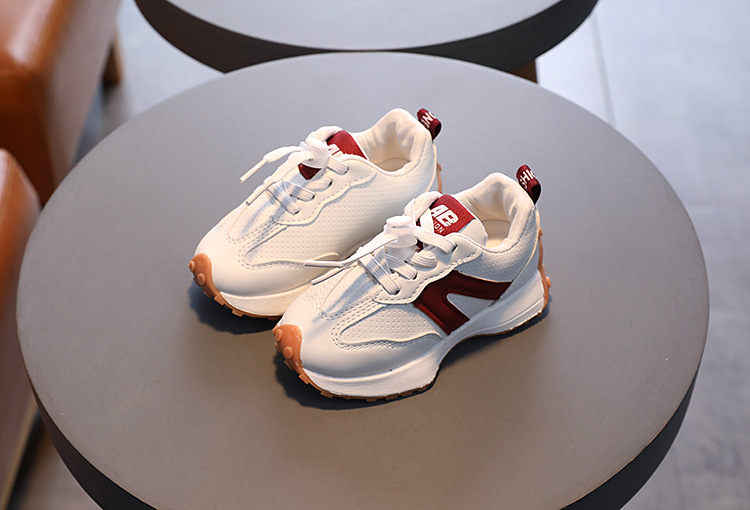 Autumn Children's Breathable Little White Boys' Soft Sole Anti slip Sports Girls' Fashion Single Shoes Baby_voghion.com