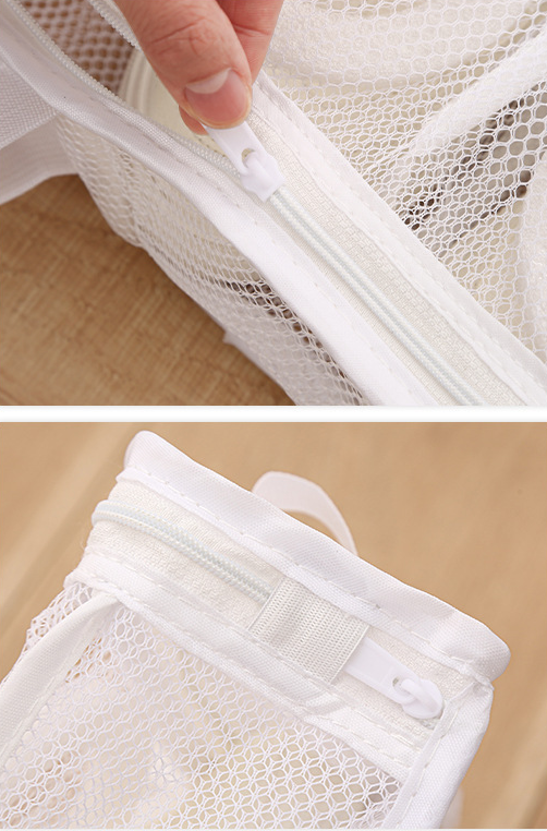 Washing Machine Cleaning Bag Anti Deformation Shoe Cover Mesh Bag Shoe Bag Household Lazy Special Cleaning Bag Can Hang Drying Shoe Bag_voghion.com
