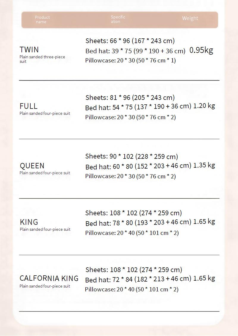 Set di biancheria da letto ricamato in cotone spazzolato - 4 pezzi, matrimoniale, con lenzuolo con angoli_voghion.com