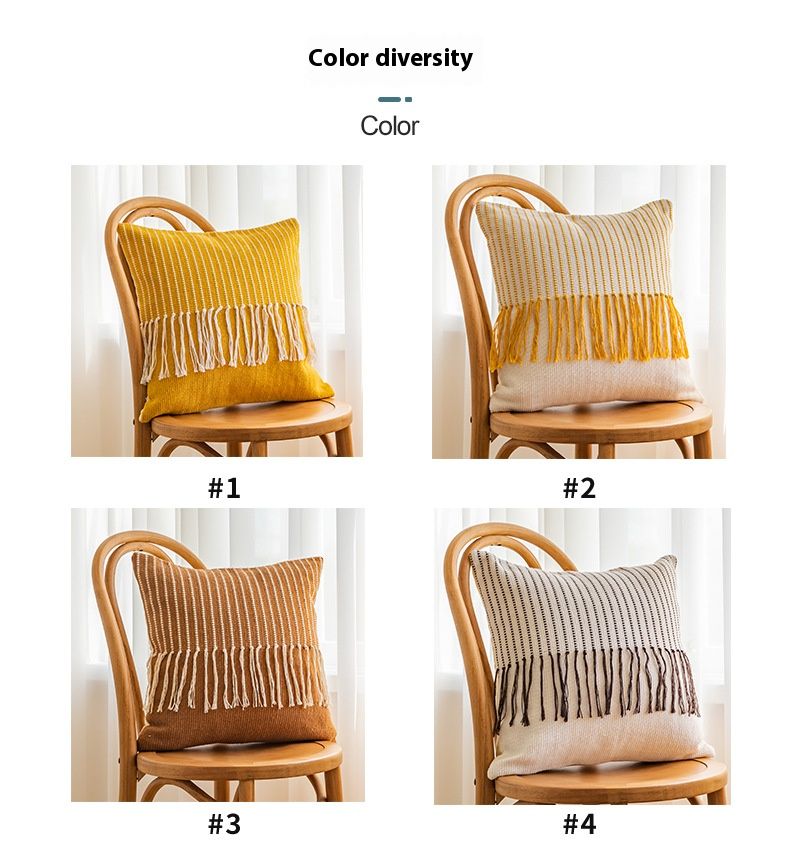 Hemo Cartoon Solid Color Pillow Covers – Polyester Throw Pillow Cases For Sofa, Bed & Office (45x45cm, Optional Insert)_voghion.com
