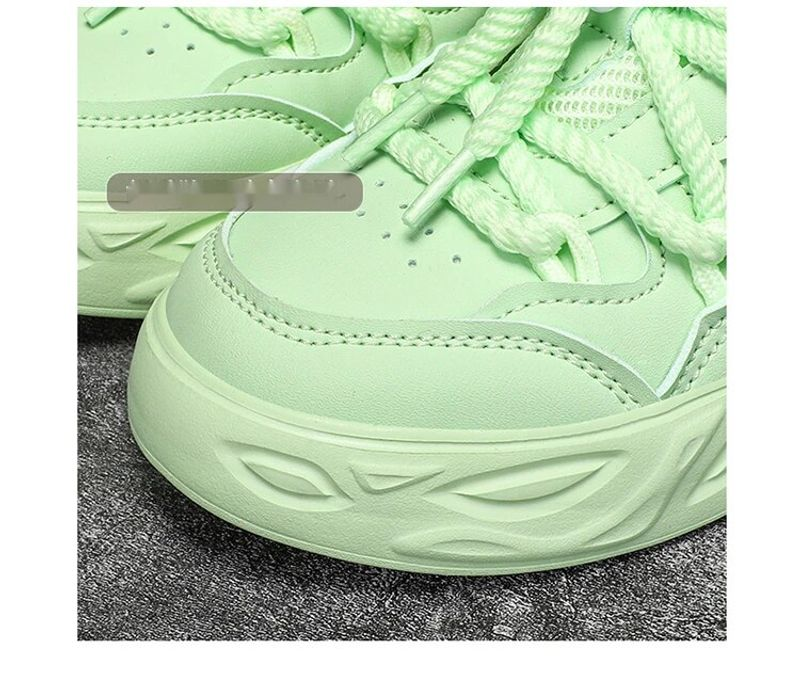 Scarpe da corsa da ragazzo casual in pelle con bordo medio alto per bambini 31-39_voghion.com