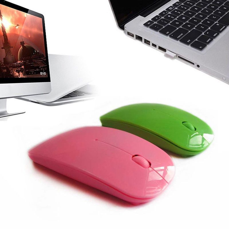 Universal Laptop PC Computer 2.4GHz Batterie ugedriwwen Wireless USB Optical Mouse_voghion.com